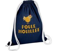 Fabulous Sac de Gym en Coton Bleu Poule Mouillée 12 Litres Bleu G
