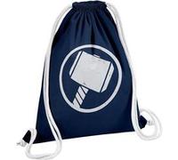 Fabulous Sac de Gym en Coton Bleu Thor Marteau 12 Litres Bleu G
