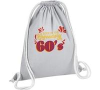 Fabulous Sac de Gym en Coton Gris Born in the Legendary 60's 12 Litres Gris G