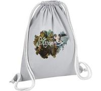 Fabulous Sac de Gym en Coton Gris Cezanne Signature Peinture 12 Litres Gris G