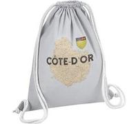 Fabulous Sac de Gym en Coton Gris Côte-d'Or carte ancienne 12 Litres Gris G
