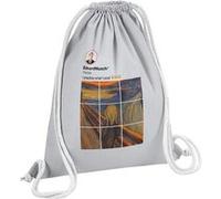 Fabulous Sac de Gym en Coton Gris Edvard Munch Instagram 12 Litres Gris G