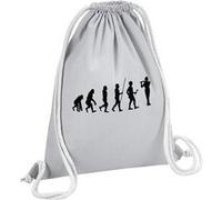 Fabulous Sac de Gym en Coton Gris Evolution Flute Traversière 12 Litres Gris G
