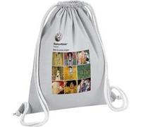 Fabulous Sac de Gym en Coton Gris Gustav Klimt Instagram 12 Litres Gris G