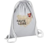 Fabulous Sac de Gym en Coton Gris Haute Loire carte ancienne 12 Litres Gris G