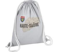 Fabulous Sac de Gym en Coton Gris Haute Saône carte ancienne 12 Litres Gris G