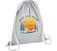 Fabulous Sac de Gym en Coton Gris Into The Wild 12 Litres Gris G