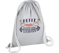 Fabulous Sac de Gym en Coton Gris Petit Mais Costaud 12 Litres Gris G