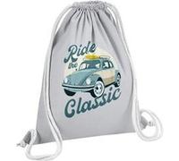 Fabulous Sac de Gym en Coton Gris Ride the Classic 12 Litres Gris G