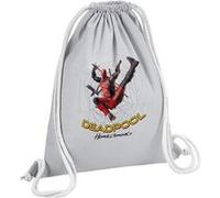 Fabulous Sac de Gym en Coton Gris Spideman Deadpool 12 Litres Gris G