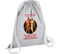 Fabulous Sac de Gym en Coton Gris The Trouble Adam and Eve 12 Litres Gris G