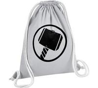Fabulous Sac de Gym en Coton Gris Thor Marteau 12 Litres Gris G