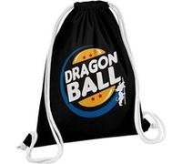 Fabulous Sac de Gym en Coton Noir Burger King Dragon Ball 12 Litres Noir G