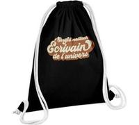 Fabulous Sac de Gym en Coton Noir Certifié meilleur Ecrivain de l'univers 12 Litres Noir G
