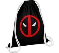Fabulous Sac de Gym en Coton Noir Deadpool 12 Litres Noir G