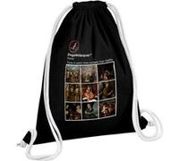 Fabulous Sac de Gym en Coton Noir Diego Velazquez Instagram 12 Litres Noir G