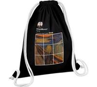 Fabulous Sac de Gym en Coton Noir Edvard Munch Instagram 12 Litres Noir G