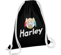 Fabulous Sac de Gym en Coton Noir Harley Quinn - Wendy's 12 Litres Noir G