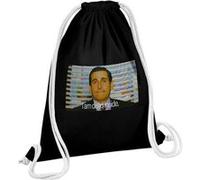 Fabulous Sac de Gym en Coton Noir I am Dead Inside The Office 12 Litres Noir G