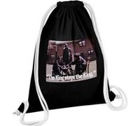 Fabulous Sac de Gym en Coton Noir The King Stays The King The Wire 12 Litres Noir G