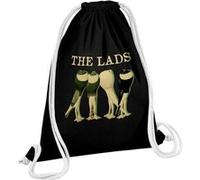 Fabulous Sac de Gym en Coton Noir The Lads Pigeon 12 Litres Noir G
