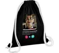 Fabulous Sac de Gym en Coton Noir Tinder Le pantin Maléfique 12 Litres Noir G