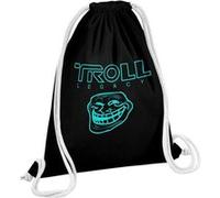 Fabulous Sac de Gym en Coton Noir Troll - Tron 12 Litres Noir G