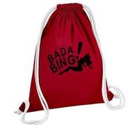 Fabulous Sac de Gym en Coton Rouge Bada Bing! The Sopranos 12 Litres Rouge G