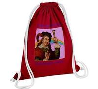 Fabulous Sac de Gym en Coton Rouge Be Gentle with Myself Today 12 Litres Rouge G