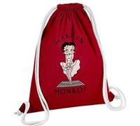 Fabulous Sac de Gym en Coton Rouge Betty Boop - Marilyn Monroe 12 Litres Rouge G