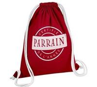 Fabulous Sac de Gym en Coton Rouge Certifié Parrain de l'Année 2 12 Litres Rouge G