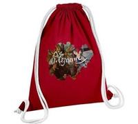 Fabulous Sac de Gym en Coton Rouge Cezanne Signature Peinture 12 Litres Rouge G