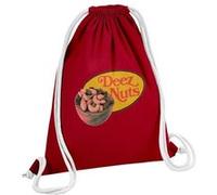 Fabulous Sac de Gym en Coton Rouge Deez Nuts 12 Litres Rouge G