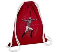 Fabulous Sac de Gym en Coton Rouge Eric Cantona Manchester 12 Litres Rouge G