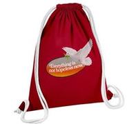 Fabulous Sac de Gym en Coton Rouge Everything is Not Hopeless Now 12 Litres Rouge G