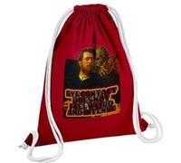 Fabulous Sac de Gym en Coton Rouge Eye Contact 12 Litres Rouge G