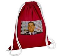 Fabulous Sac de Gym en Coton Rouge I am Dead Inside The Office 12 Litres Rouge G