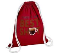 Fabulous Sac de Gym en Coton Rouge I Gave It My Best Shot 12 Litres Rouge G