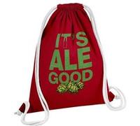 Fabulous Sac de Gym en Coton Rouge IPA It's Ale Good 12 Litres Rouge G