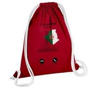 Fabulous Sac de Gym en Coton Rouge L'Algérie M'Appelle Patrimoine 12 Litres Rouge G