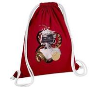 Fabulous Sac de Gym en Coton Rouge Médusa Cassette 12 Litres Rouge G