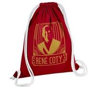 Fabulous Sac de Gym en Coton Rouge René Coty 12 Litres Rouge G