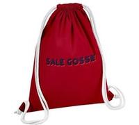 Fabulous Sac de Gym en Coton Rouge Sale Gosse 12 Litres Rouge G