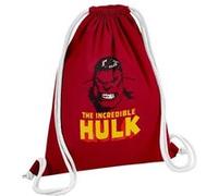 Fabulous Sac de Gym en Coton Rouge The Incredible Hulk 12 Litres Rouge G