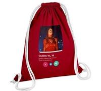 Fabulous Sac de Gym en Coton Rouge Tinder Carrie White 12 Litres Rouge G
