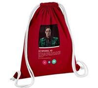 Fabulous Sac de Gym en Coton Rouge Tinder Le Sphinx 12 Litres Rouge G