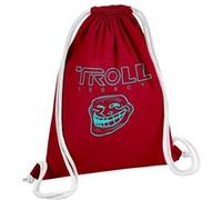 Fabulous Sac de Gym en Coton Rouge Troll - Tron 12 Litres Rouge G