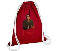 Fabulous Sac de Gym en Coton Rouge Why The Face The Modern Family 12 Litres Rouge G