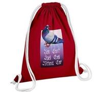 Fabulous Sac de Gym en Coton Rouge You Can't Spell Cool 12 Litres Rouge G