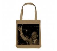 Fabulous Sac Shopping Tote Bag Aspect Lin - Jacques Chirac Swag Vintage President France Ivre - Sac de Courses Toile Epaisse 360g Beige Naturel Cabas Porté Epaule Solide Imprimé en France